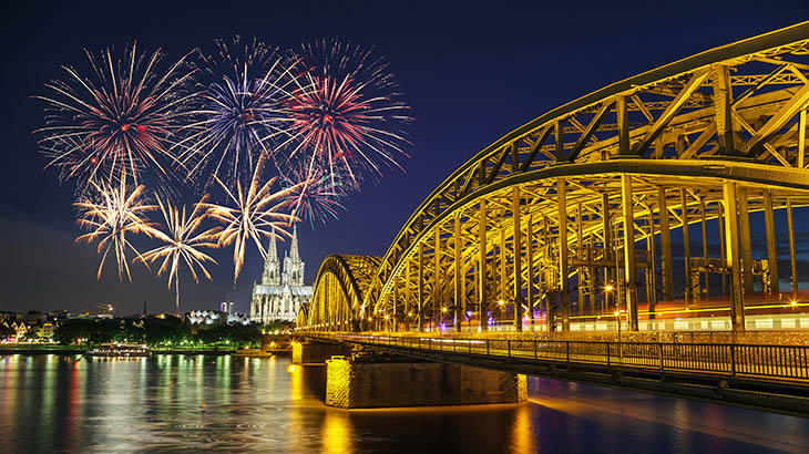 Die spektakulärsten Feuerwerke zu Silvester